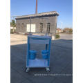 hospital abs trolley medical emergency trolley with drawers